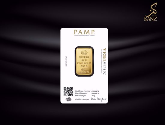Picture of 20 Gram Minted Gold bar